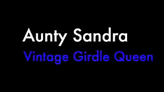 Aunty Sandra in Red Girdle Vgq58