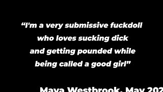 GROOBYGIRLS Maya Westbrook Debut