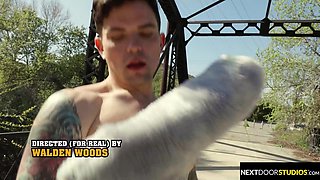 Freshed Face Jock Barebacked By Inked Up Hunk