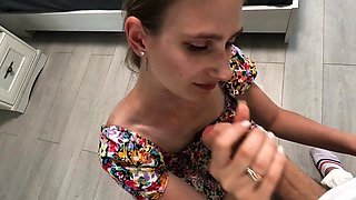 THE NURSE'S GIRLFRIEND DID EVERYTHING BEAUTIFULLY!