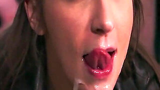 Cumslut Goes Viral on a Bukkake Party in Amsterdam