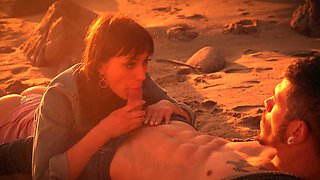 Dirty talk at the beach: Bambinos and Brunettes