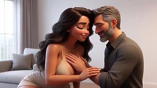 Lari's Secret: How I Got Intimate With My Aunt's Older Boyfriend (AI Animated)