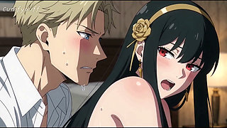 Yor X Loid - Rough Anal & Multiple Sex Positions Uncensored Hentai