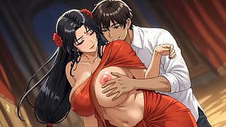 Big boobs stepmom and Step son