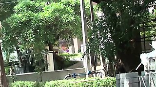 Petite Thai MILF riding in a Tuk Tuk