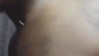 African Girl with Shower and Finger Herself, Squirting and Moaning