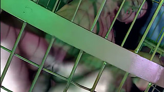 Venere Bianca Fucked in Cage