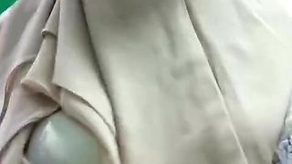 A cheating hijab girl has sex with her husband's sister.