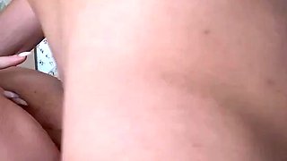 Cum in the ass of a Russian girl.Hammering in anal