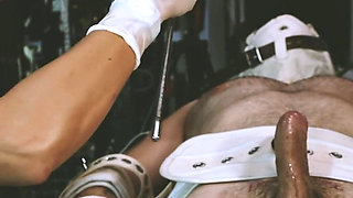Latex Nurse Dominafire Sounds and Milks Segufix Bound Slave