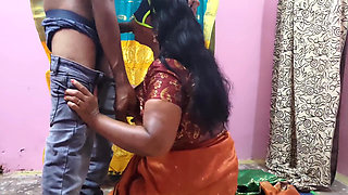 Bhavana Aunty Likes Me. I Am Interested in Romance and Hot Sex with Her