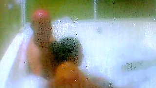 Amateur MILF Cougar Gets Cum Load in Jacuzzi - Hot Spanish Couple Fun