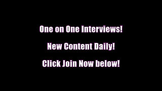 Ivy Aura Strips Panties & Bra, Slides Glass Dildo in Shaved Pussy to Gaping Ass Up Orgasm