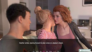 Jessica 3d, impregnation hentai game, futa