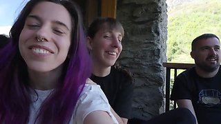 🌿 VLOG 14 // Lesbian Mountain Experience - Outdoor and Double Dildo (FT @ ) 🌿