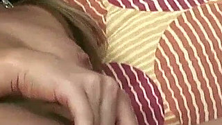 Blonde Lesbians Go Wild with Strap-on and Dildo Play