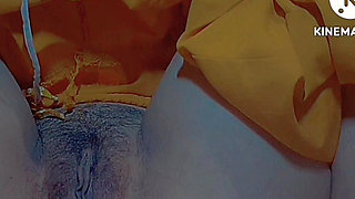 The addicted wife shows off her and in a strenuous masturbation scene as she strokes her wet holes, all in a precious solo