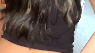 MEXICAN MORRITA GETS FUCKED WITH HER NEIGHBOR WHILE HER BOYFRIEND IS WORKING
