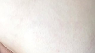 Cute amateur webcam girl masturbating close up to the camera