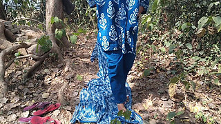 Indian Village Sex Video, Indian Girl Big Boob Press by Her Step Brother in Outdoor Village