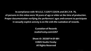 Anal punishment for pitiful slave in femdom CFNM session