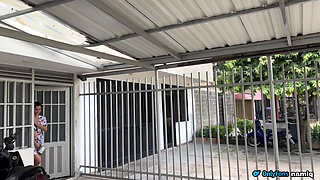 ! Nami Wanted the Milkman to Give Her His Product, She Ended up Filling His Face with Milk!