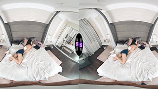 Brunette Jasmine Jayne rides cock in cowgirl and reverse cowgirl