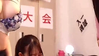 Horny Club Girls and Frustrated Advisor Teacher Chain-fuck Lon. College, Ravaged Repeatedly in Clubroom Fuck Den! Chapter.4