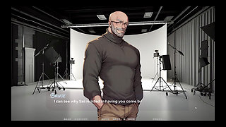 My New Girlfriend [ Taboo Hentai Game ] Ep.34 My GF Do a Sexy Secretary Role Play Photoshoot with a Stranger!