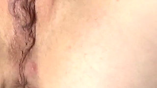 Masturbation with a Dildo Closeup