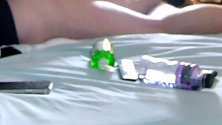 Doggy with the Blonde Emo Girl, Then 1/2 See Me Pee in Her Buttcrack