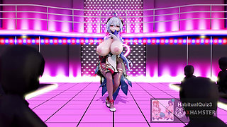 mmd r18 Genshin Impact MMD Comet Honeymoon with Ganyu sex public 3d hentai anal cum swallow big tits big ass