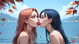 Fall Into a Voluptuous Autumn Embrace with the Greatest Lezzie XXX Porn!