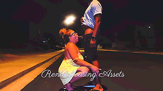 Empty Road, Late Night, and One Nude Couple!