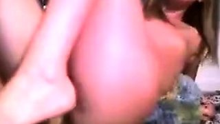 Cute Blonde Masturbates on Webcam with Toy