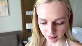 SHE SPENT ALL OUR MONEY ON SHOPPING - NOW SHE'S GOING TO HAVE TO WORK IT OFF WITH HER HOLE - HARD SEX