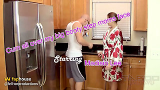 Housewife MILF Madisin Lee Massive Facial by Stepson
