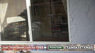 Cute little muslim tramp gets her petite vagina plunged with a bwc