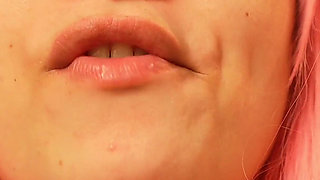 Your Stepmother Is Chewing Gum and Blowing Bubbles, Then She Smokes a Cigarette, Exhaling Smoke While She Chews, and Blows