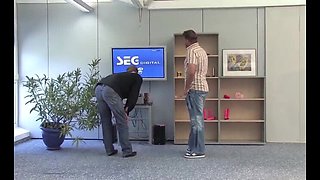 Busty French MILF gets wrecked in DP threesome