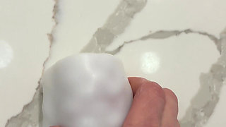 I Fucked the Toy in All Holes, I Cum with Moans and Sperm