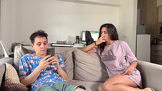 Stepsis Wanted Cock Before Bedtime