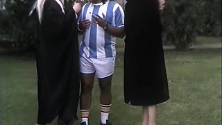 Moana Pozzi, Cicciolina (ilona Staller) And Ron Jeremy - Filthy Italian Vintage Pornstar Slut Gets Her Fill