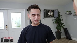Busty Hentai Stepmom Handjobs Big-Cock Into Foot Fuck Frenzy