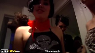 Mya Dark, Chloe Blue, and Lena Love's Wild College Orgy, Volume 3