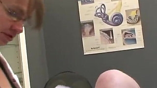 Waxing a small cock old man