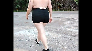 I Took My Fiery Stepmother for a Walk on the Highway, and She Went in a Transparent Outfit