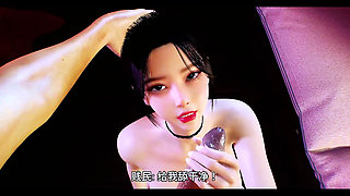 Divine Goddess Glow: 3D Beauty in Motion - 3D Animation Hentai