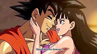 Goku seduce his pregnant wife for doing anal first time